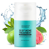 Enaskin Naturals crema para acné, textura suave para aplicación localizada.