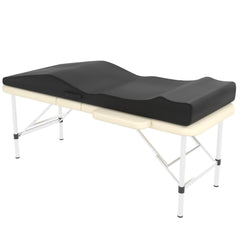 ENITYA Lash Bed Topper shows ergonomic curve supporting head during lash sessions