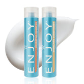 Enjoy Hydrating Shampoo bottle front showcases sulfate-free moisture for daily cleansing.