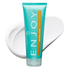 Enjoy Shaping Curly Hair Styling Cream bottle front; curl-friendly control and packaging.