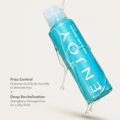 Enjoy Shine & Smooth: cabello-brillo-seda tras uso suave.