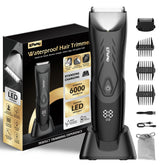 ENSSU Manscape Trimmer — front view shows precise grooming with a safe blade.