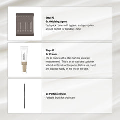 Entropy Make Up Brow Color ash brown swatches show a cool-toned shade for brunettes.
