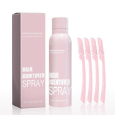 Enttgo Hair Identifier Spray bottle closeup showing precise facial hair identification.
