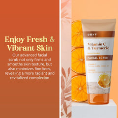Envy exfoliante facial mostrando textura suave para piel revitalizada.