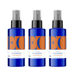 EO deodorant spray citrus 4oz bottle close-up for all-day freshness.