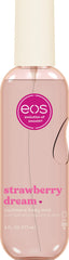 EOS Cashmere Body Mist Strawberry Dream bottle, refreshing head-to-toe fragrance for daily freshness.