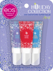 EOS mini bálsamo labial Spritz de Ciruela para hidratación suave y festiva
