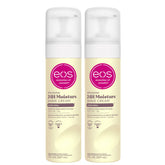 EOS Vanilla Bliss shave cream bottle for a silky, moisturized shave.