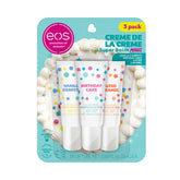 eos super balm minis creme de la creme, empaque edicion limitada, hidratacion suave.