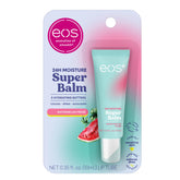eos Watermelon Frosé Super Balm closeup highlights hydrating lip care for sensitive lips