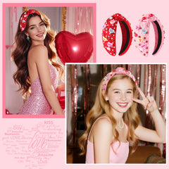 Eostankr soft-cloth retro-knotted headband provides comfortable, long-lasting wear.