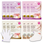 Epielle hydrating hand mask packaging offers at home spa treatment with instant softness