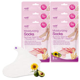 Epielle mascarilla para pies hidratante de 6 pares para uso en casa.