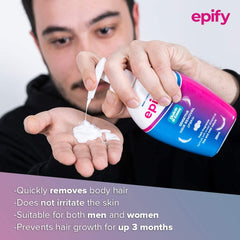 Epify by bubbly herbal formula close-up highlights natural ingredients.