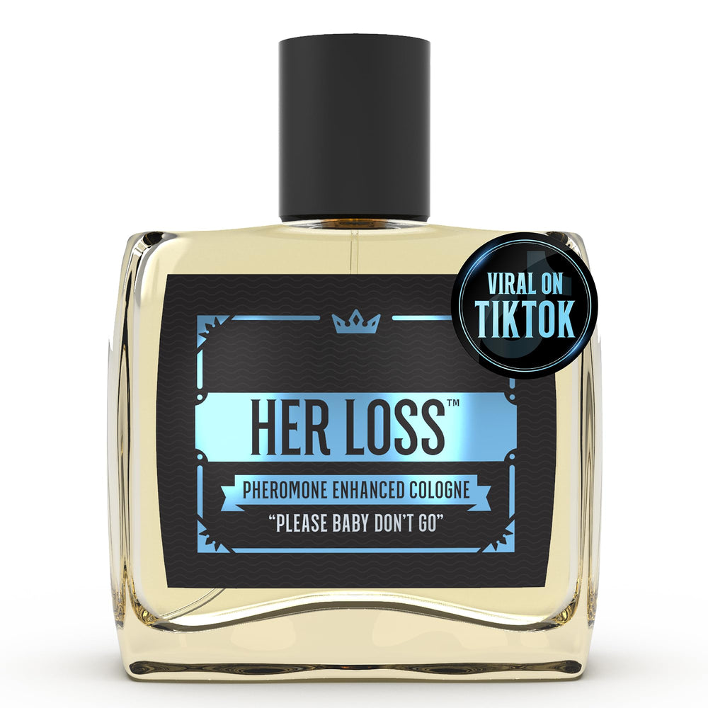 EPiK Her Loss bottle front showing amber-wood notes for confident presence