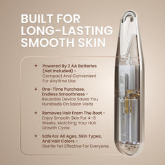 Cleaning brush included for easy post-use maintenance.