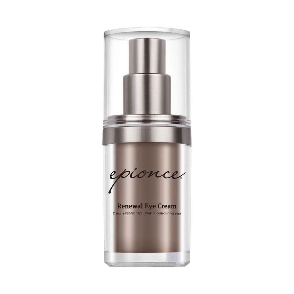 Epionce Renewal Eye Cream bottle front view for daily skincare.
