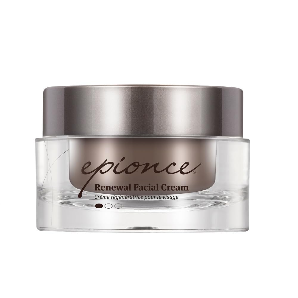 Epionce Renewal Facial Cream swatch highlights rich hydration for dry skin