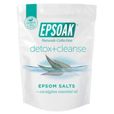 Epsoak sal epsom 2lb en bolsa, listo para detox y spa en casa.