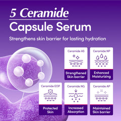 EQQUALBERRY Bakuchiol serum ingredients map emphasizes niacinamide and ceramides.