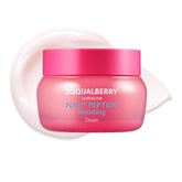 EQQUALBERRY NAD+ Peptide Boosting Cream jar front for firming and hydration.