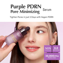 EQQUALBERRY Serum PDRN: etiqueta clara que resalta ingredientes clave.