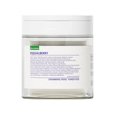 EQQUALBERRY Discos tonificantes: lado relieve, exfoliación suave para poros abiertos.