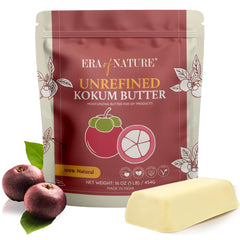 Era of Nature Kokum Butter Raw block ready for DIY blending