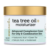 Era Organics crema arbol de te - botella para uso diario y control del brillo.