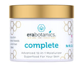 Era Organics crema facial 12 en 1, hidratación profunda para la piel.