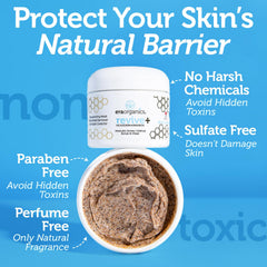 Era Organics ingredientes naturales Manuka y Cehami: hidratación suave y equilibrio de tono.