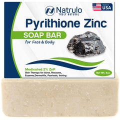 Barra Erbaid con zinc 2% para la cara, limpieza suave y calmante.