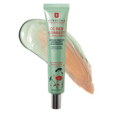 Erborian CC Red Correct packaging box showcases premium Korean skincare design for quick color correction.