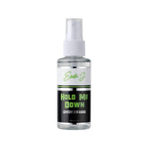 Ericka J Hold Me Down bottle shows protective barrier for comfortable wig installations.