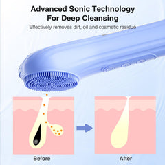 ERROWIN blue scrubber heated massage aids open pores and circulation