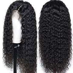 ESIWONHAIR virgin Brazilian hair 13x4 lace front with versatile parting.