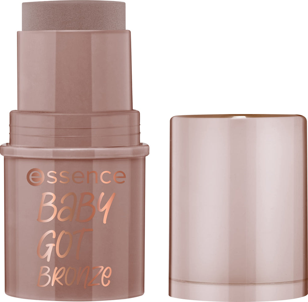 essence Baby Got Bronze cream bronzer stick on application for a natural glow