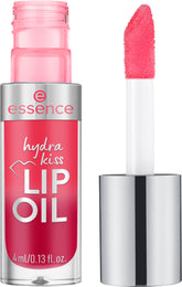 essence Hydra Kiss Lip Oil bottle with glossy finish delivering hydration.