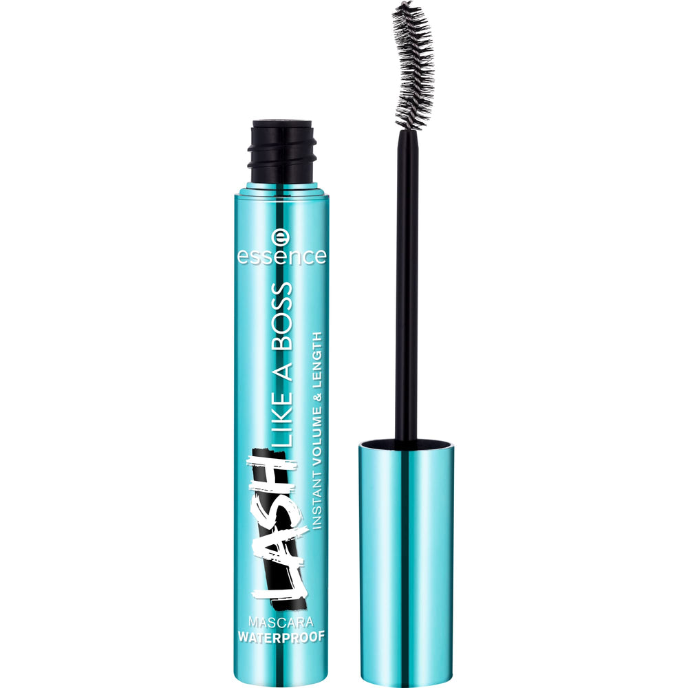 essence Lash Like A Boss, mascara envase azul metalico para realzar la mirada