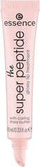 essence Hydrating gloss swatch showing peptide-infused formula