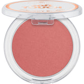 essence Soft Touch Bouncy Blush compact close-up showing creamy texture for a natural glow.