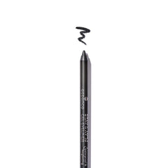 Essence Stay & Play Gel Eyeliner Black Raven closeup glide for precise definition.