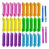 Essenergi 30-piece heatless spiral curlers for natural, no-heat curls.