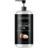 Essentially KateS Aceite de Coco Fraccionado - Bote claro: hidratación suave para la piel.