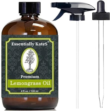 Essentially KateS aceite citronela en botella 4 oz para aromaterapia relajante