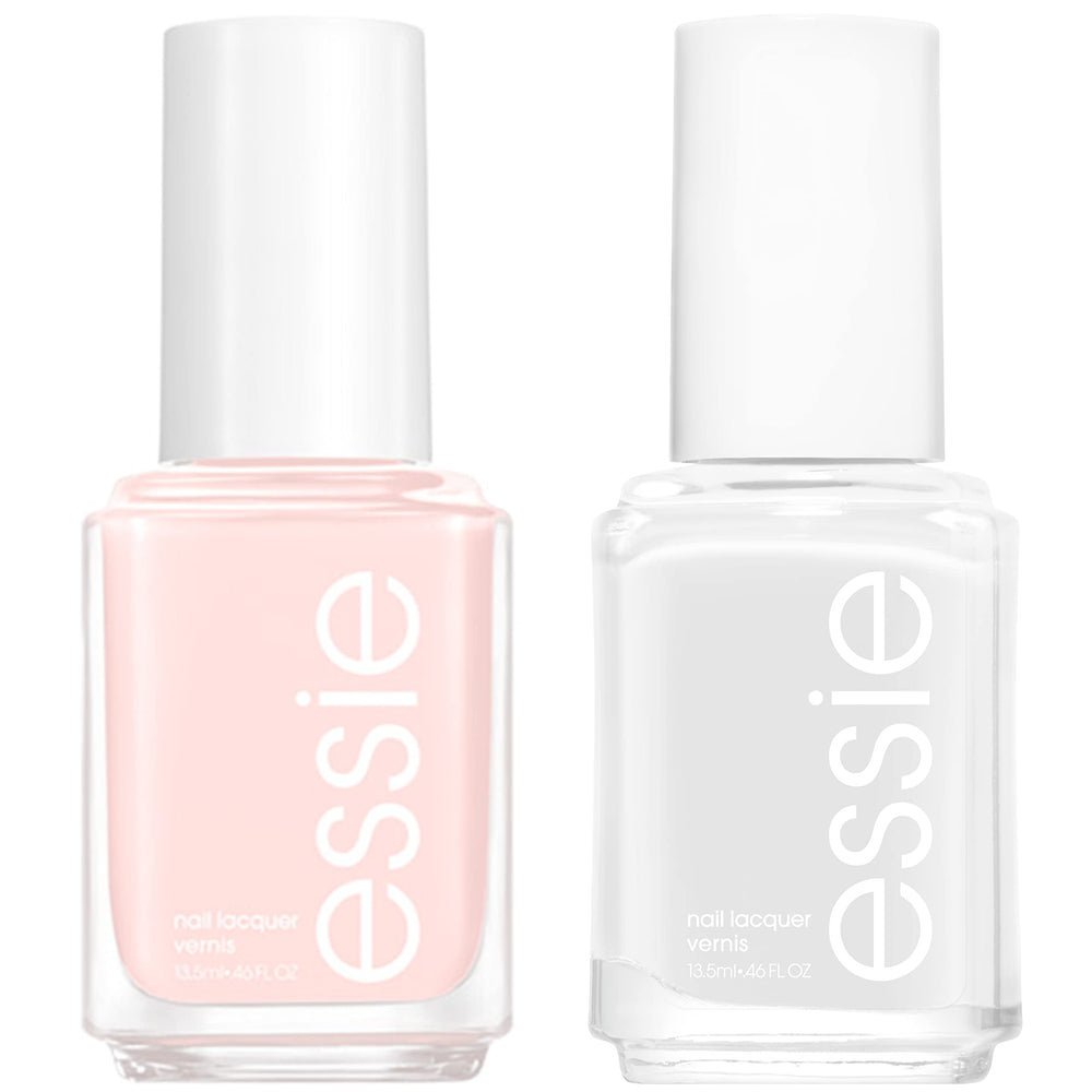 Essie Ballet Slippers: botella rosa claro para un acabado natural en uñas.