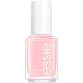 Essie Birthday Girl bottle view shows iridescent pink shine for a chic manicure.