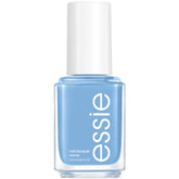 essie blue cream nail polish bottle showcases vegan salon-quality color.