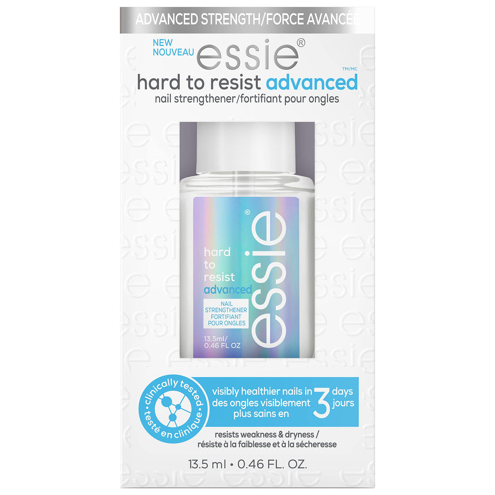 Endurecedor de uñas essie en botella: fortalece y da claridad a uñas delicadas.